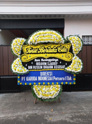 Papan Bunga Duka di Pekayonjaya