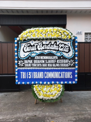 Papan Bunga Duka di Pekayonjaya